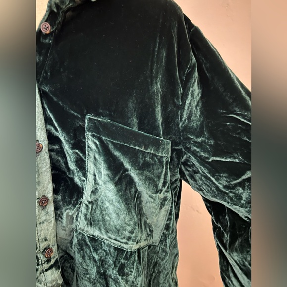 The Hadley Relaxed Buttondown Shirt by Pilcro: Velvet Edition size XL - Picture 6 of 6